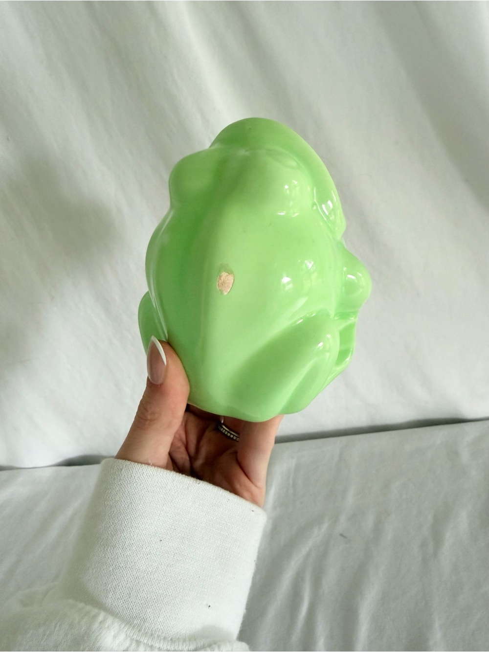 Ceramic Frog - Picture 2 of 2